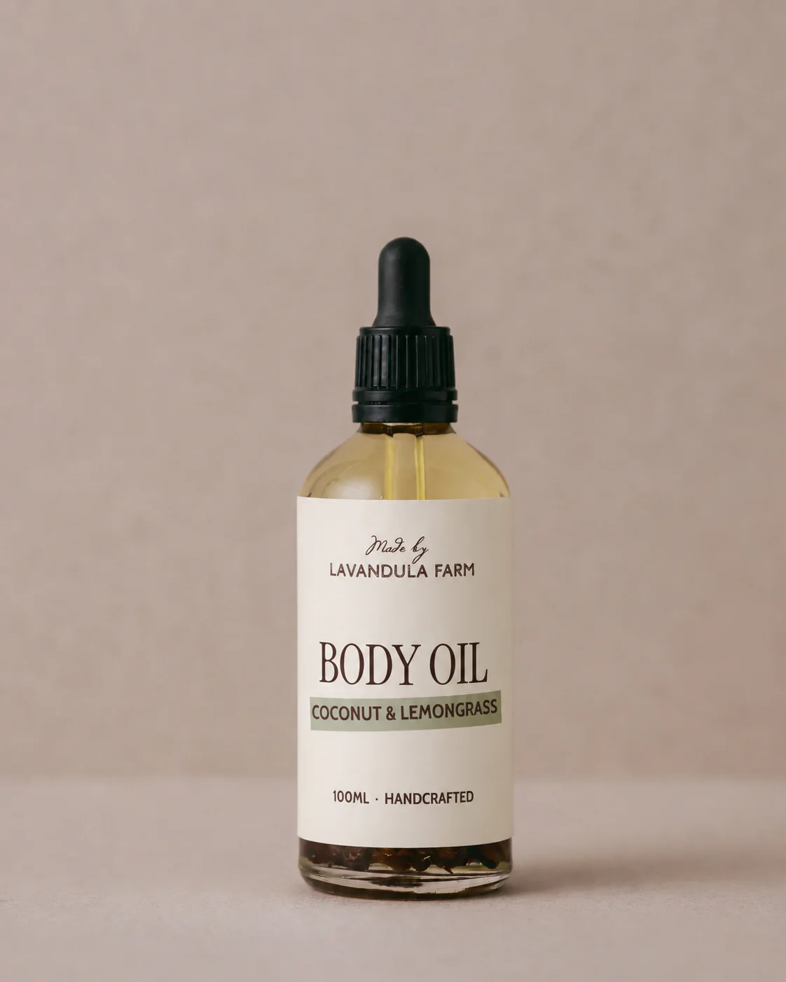 Coconut and Lemongrass Body Oil